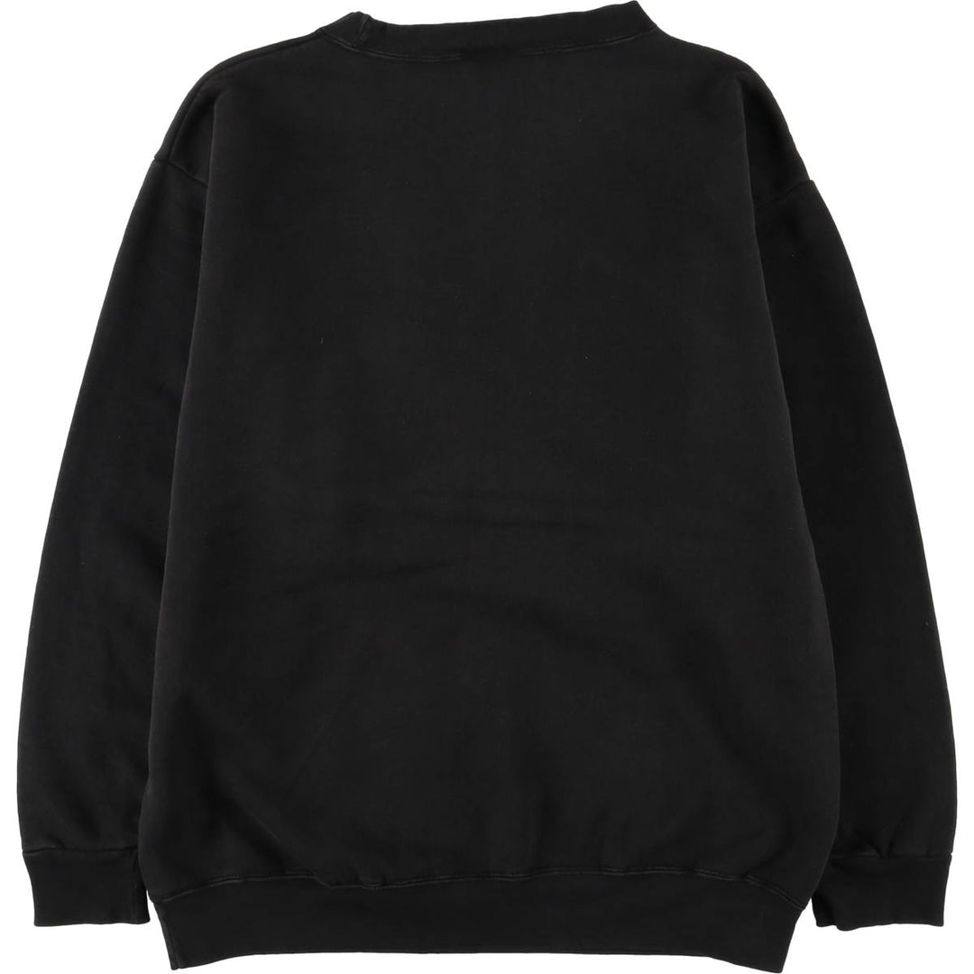 Vintage 90'S Harley-Davidson Advertising Sweatshirt, Men's Size Medium cotton Charcoal Vintage Second Hand