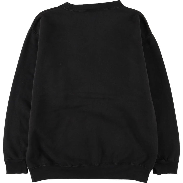 Vintage 90'S Harley-Davidson Advertising Sweatshirt, Men's Size Medium cotton Charcoal Vintage Second Hand