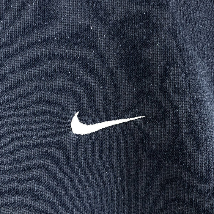 Nike Sweat Pullover Hoodie, Men's Size M cotton navy blue type Vintage Second Hand