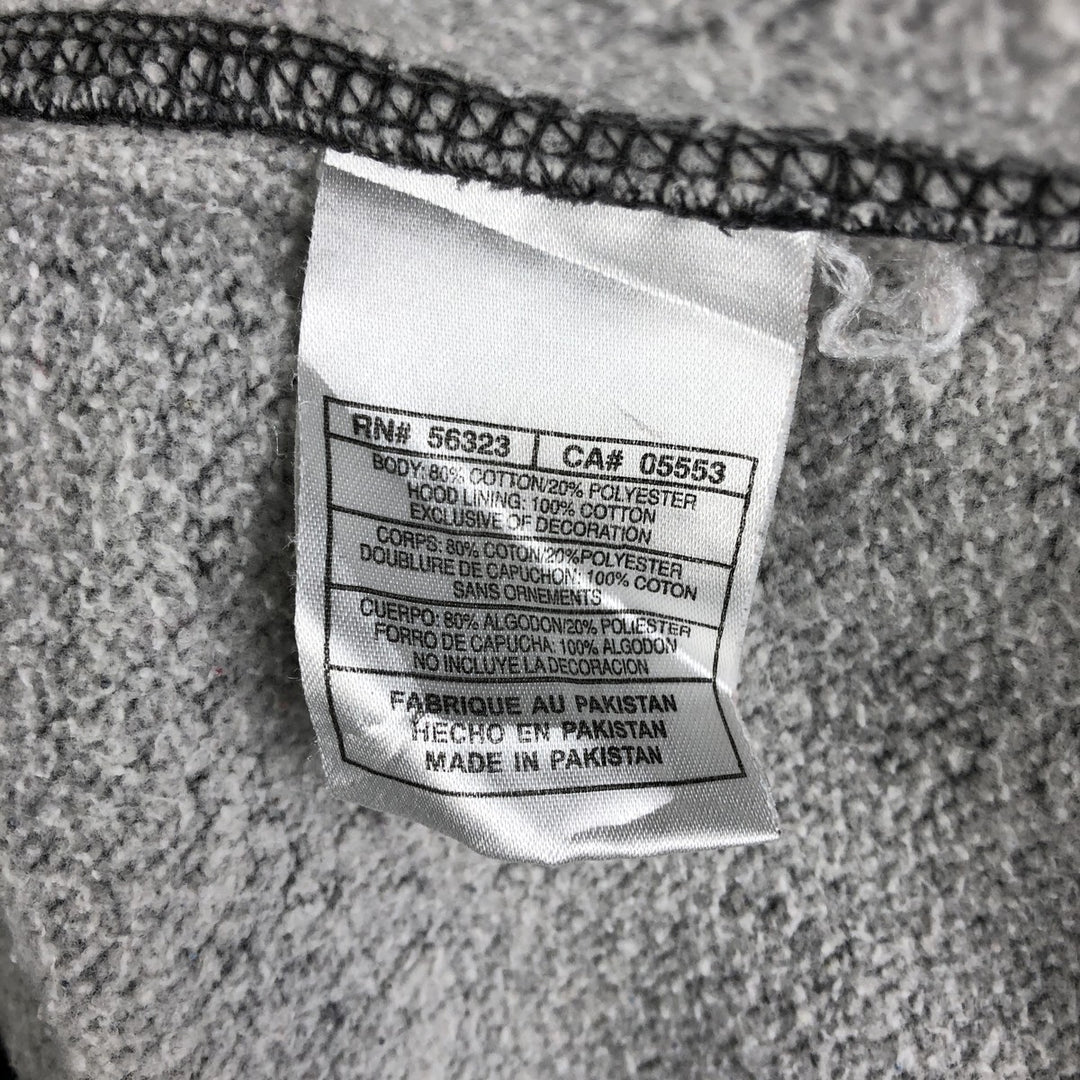 Nike Sweat Pullover Hoodie Men's XL Size cotton Charcoal Vintage Second Hand