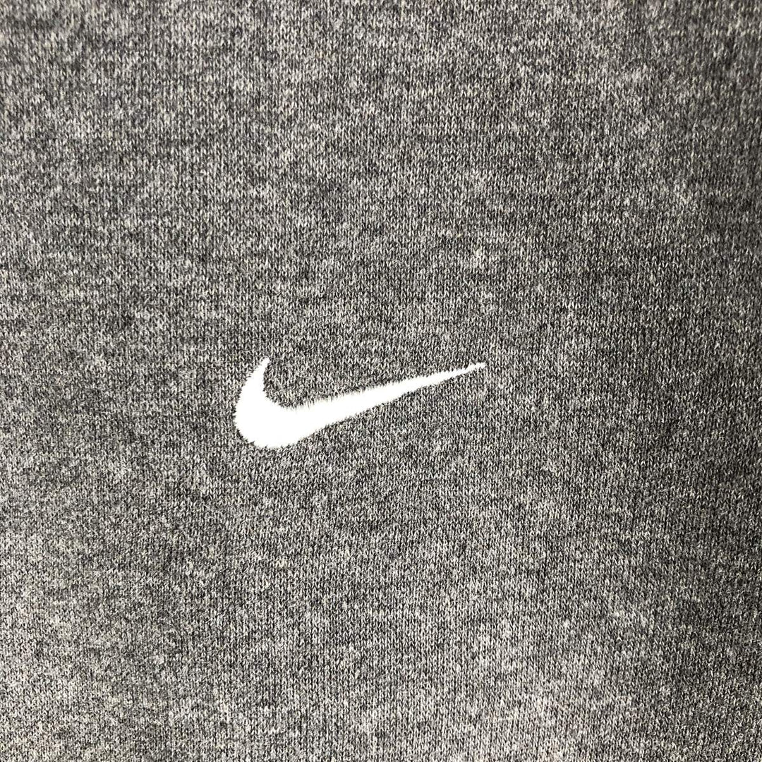 Nike Sweat Pullover Hoodie Men's XL Size cotton Charcoal Vintage Second Hand