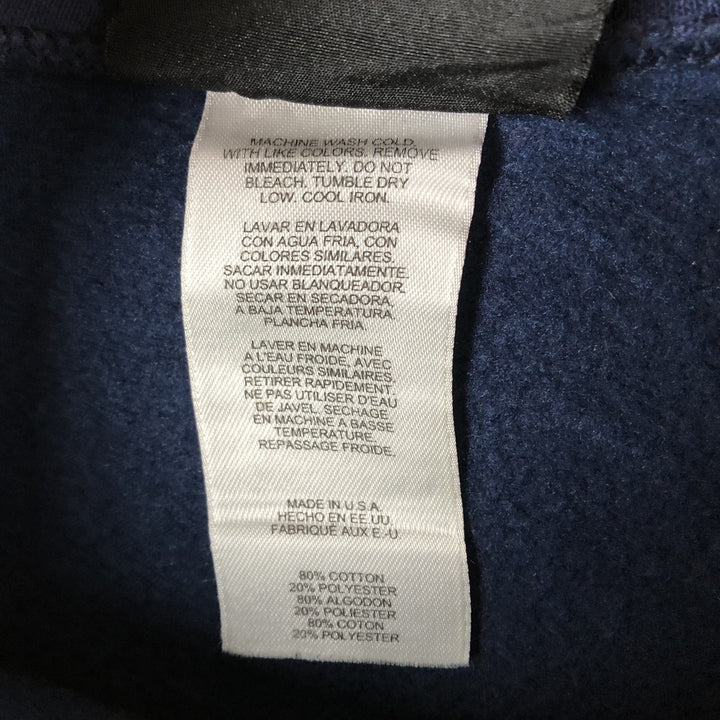 Vintage 90'S adidas Team pullover sweatshirt, Made in USA, Men's size M cotton navy blue type Vintage Second Hand