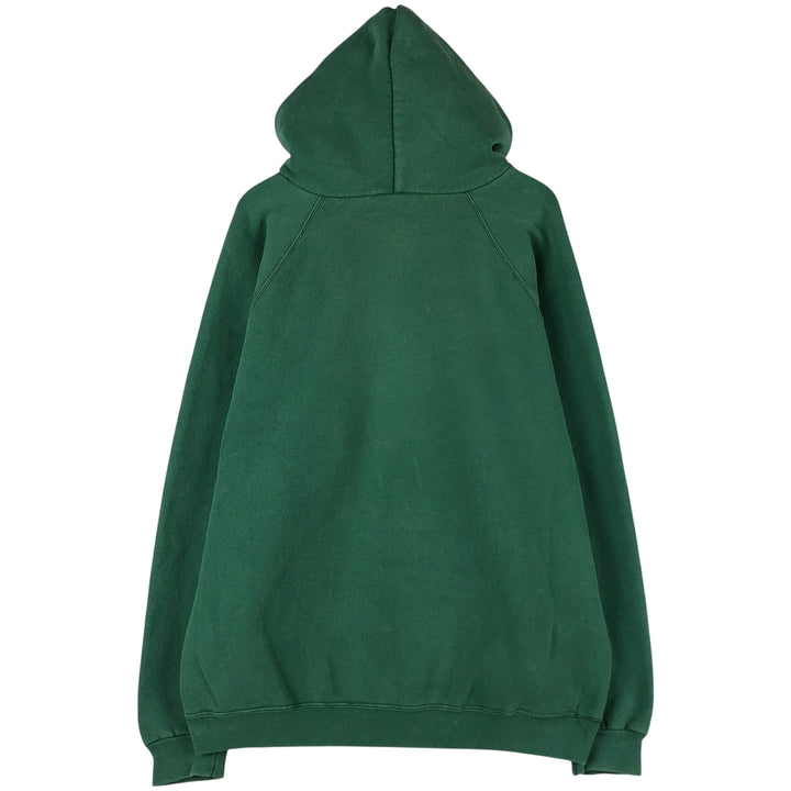 Vintage 90'S adidas Trefoil logo sweatshirt pullover hoodie, Made in USA, Men's XL cotton green type Vintage Second Hand