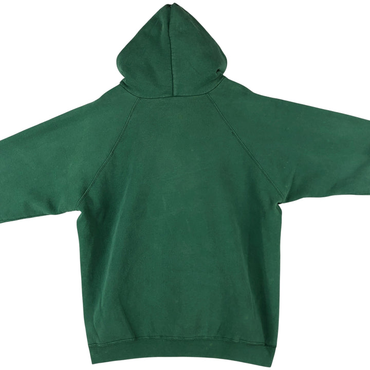 Vintage 90'S adidas Trefoil logo sweatshirt pullover hoodie, Made in USA, Men's XL cotton green type Vintage Second Hand