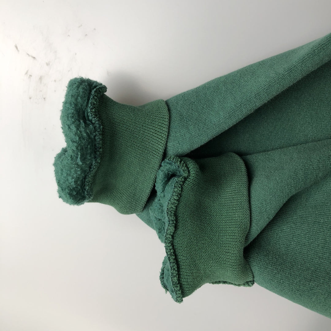 Vintage 90'S adidas Trefoil logo sweatshirt pullover hoodie, Made in USA, Men's XL cotton green type Vintage Second Hand