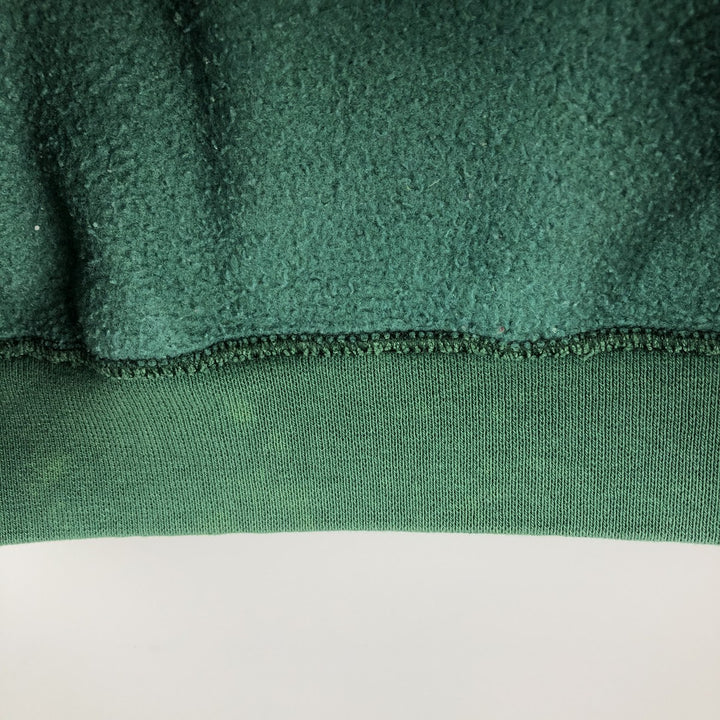 Vintage 90'S adidas Trefoil logo sweatshirt pullover hoodie, Made in USA, Men's XL cotton green type Vintage Second Hand