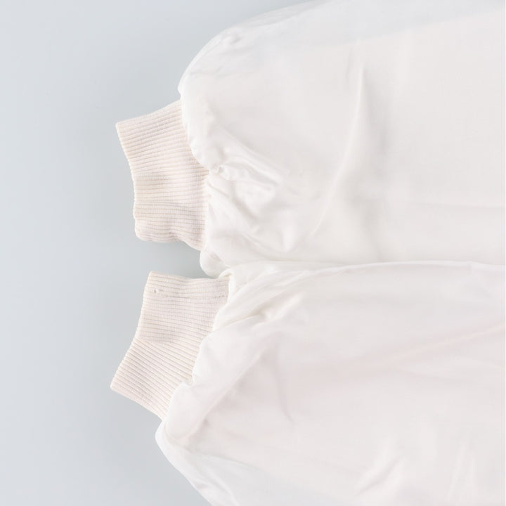 Vintage 1970'S Lacoste Chemise French Lacoste windbreaker, Made in France, Men's Size Medium polyester white type Vintage Second Hand