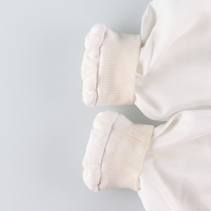 Vintage 1970'S Lacoste Chemise French Lacoste windbreaker, Made in France, Men's Size Medium polyester white type Vintage Second Hand