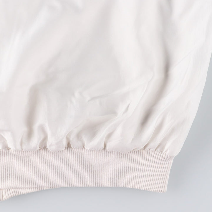 Vintage 1970'S Lacoste Chemise French Lacoste windbreaker, Made in France, Men's Size Medium polyester white type Vintage Second Hand