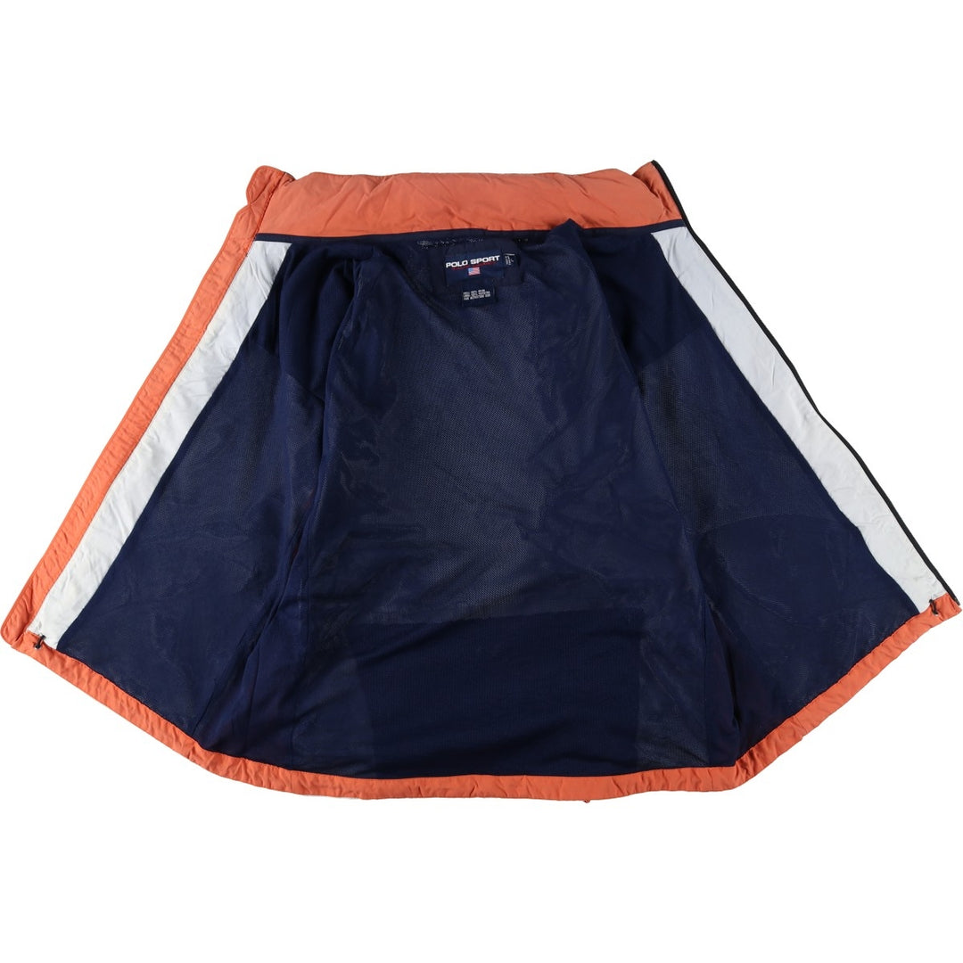 Ralph Lauren POLO SPORT nylon jacket for men, size L Nylon navy blue type Vintage Second Hand