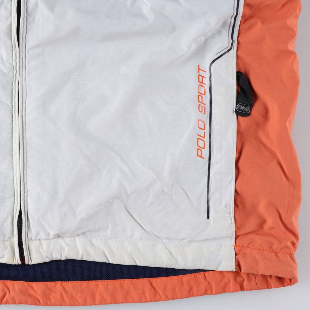 Ralph Lauren POLO SPORT nylon jacket for men, size L Nylon navy blue type Vintage Second Hand