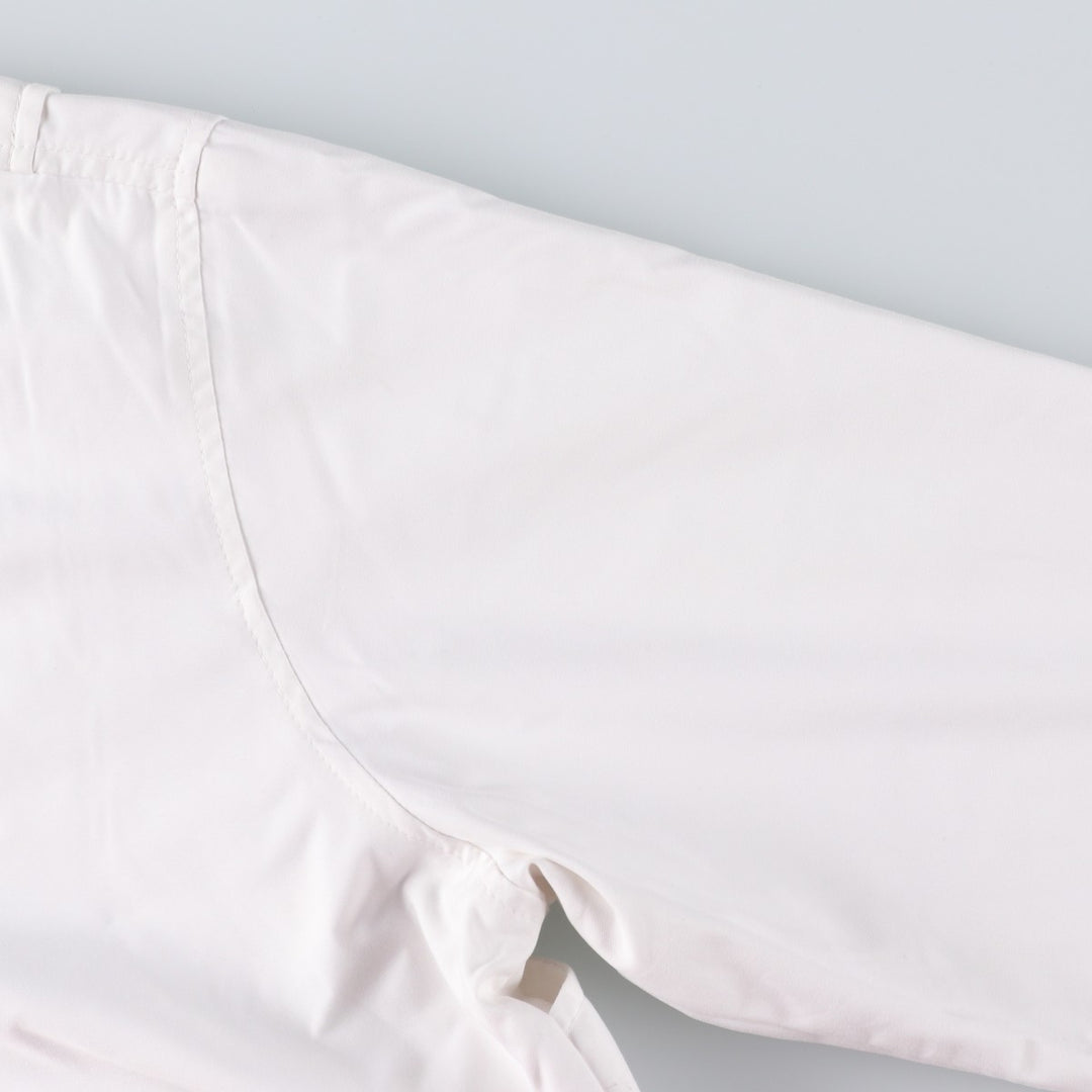 Ralph Lauren POLO by Ralph Lauren Half-Zip Warm-Up Pullover, Men's Size Medium polyester white type Vintage Second Hand