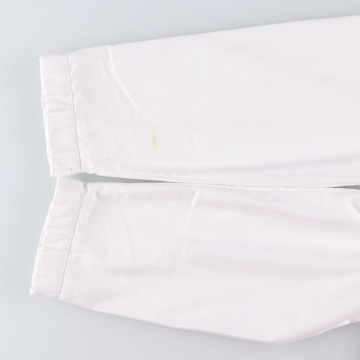 Ralph Lauren POLO by Ralph Lauren Half-Zip Warm-Up Pullover, Men's Size Medium polyester white type Vintage Second Hand