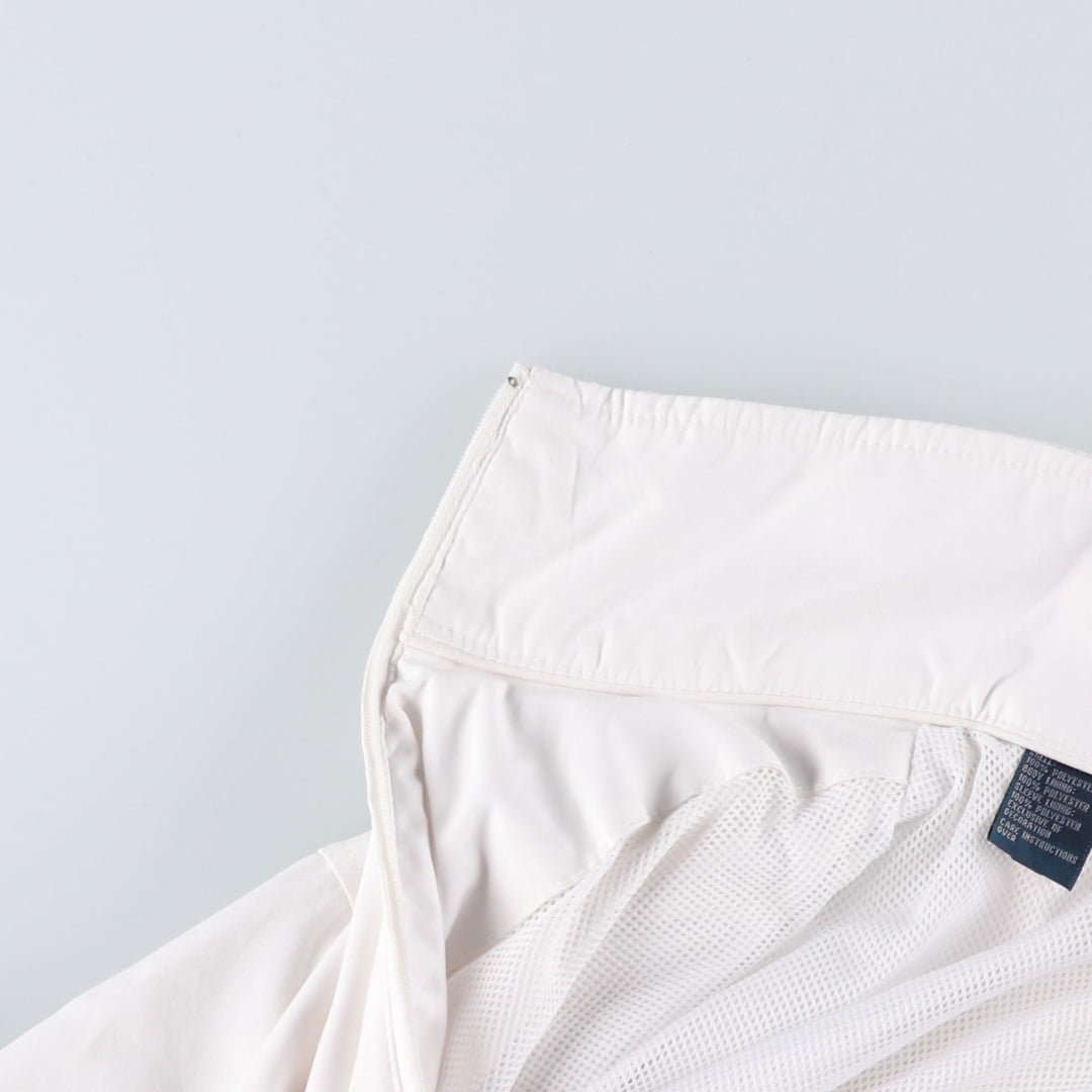 Ralph Lauren POLO by Ralph Lauren Half-Zip Warm-Up Pullover, Men's Size Medium polyester white type Vintage Second Hand