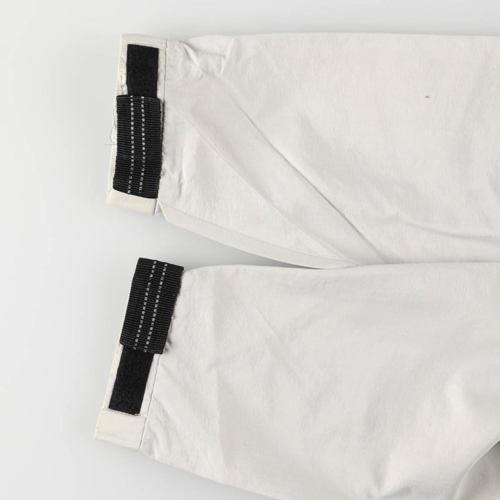 Vintage 90'S Tommy Hilfiger nylon jacket, size L, men's Nylon ivory Vintage Second Hand