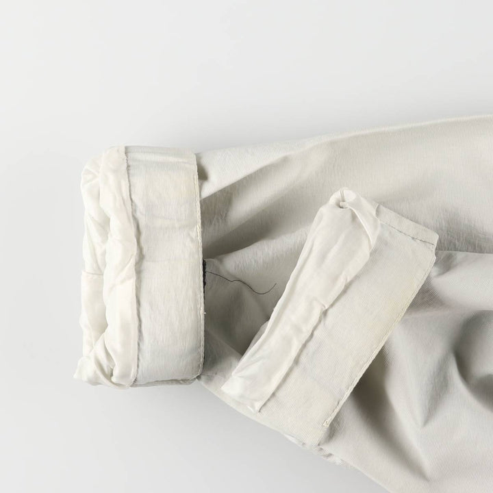 Vintage 90'S Tommy Hilfiger nylon jacket, size L, men's Nylon ivory Vintage Second Hand