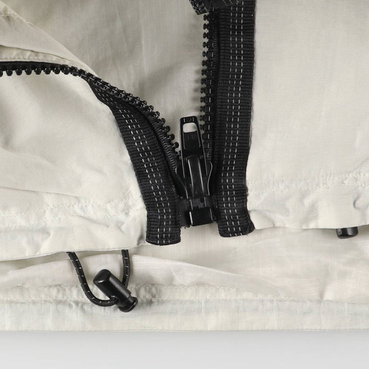 Vintage 90'S Tommy Hilfiger nylon jacket, size L, men's Nylon ivory Vintage Second Hand