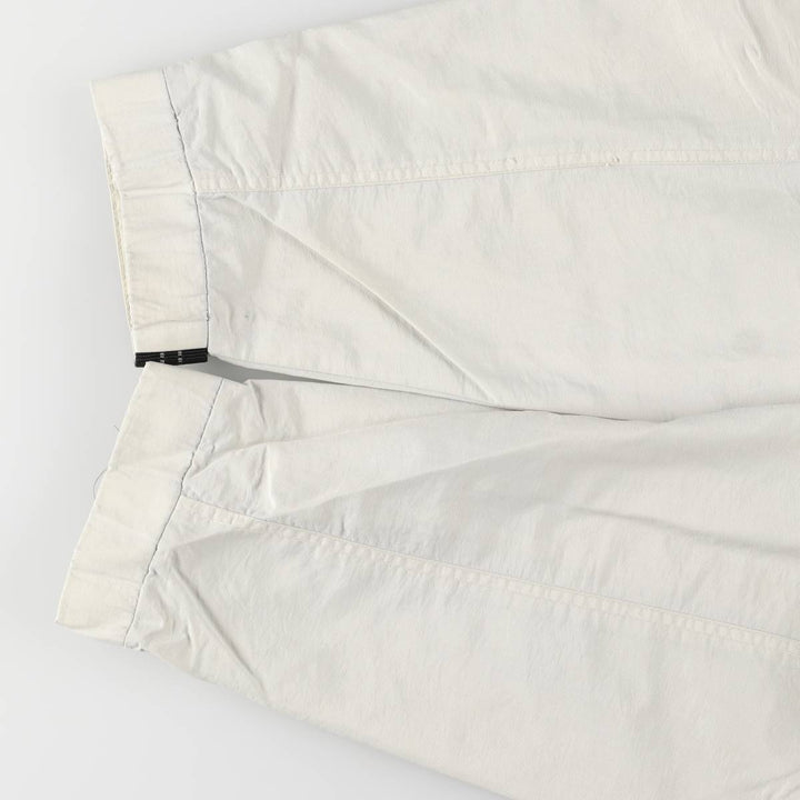 Vintage 90'S Tommy Hilfiger nylon jacket, size L, men's Nylon ivory Vintage Second Hand