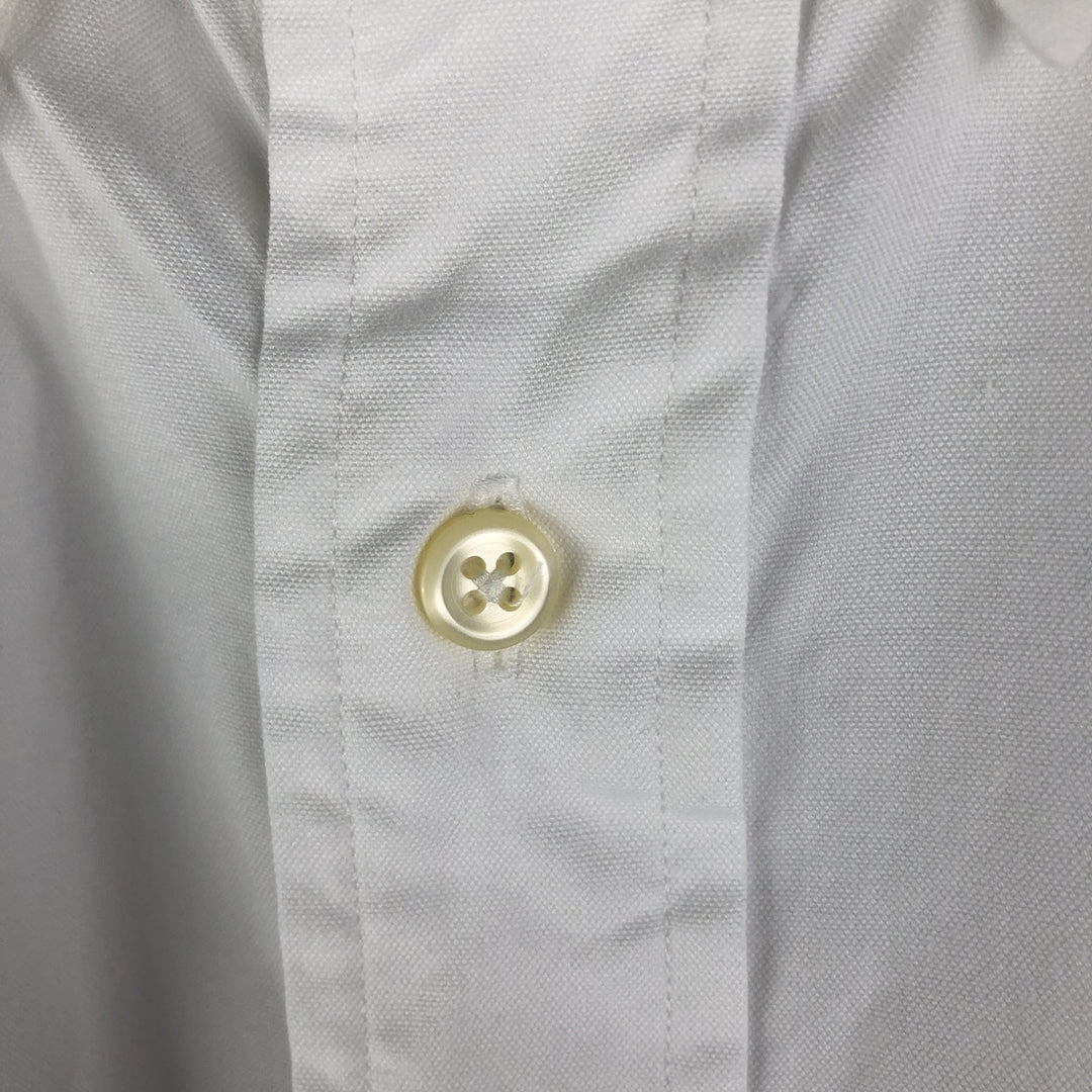 Ralph Lauren Classic Fit Long Sleeve Button Down Shirt Men's XL cotton white type Vintage Second Hand