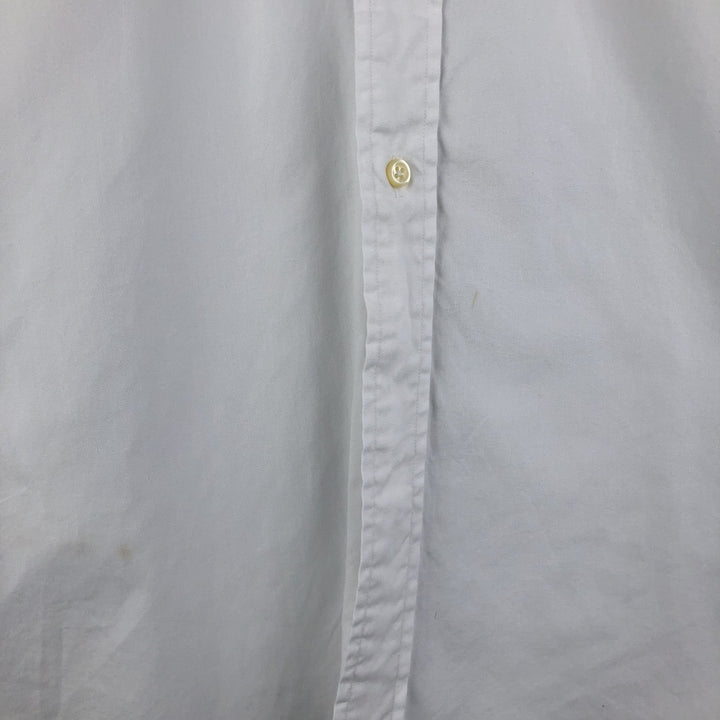 Ralph Lauren Classic Fit Long Sleeve Button Down Shirt Men's XL cotton white type Vintage Second Hand