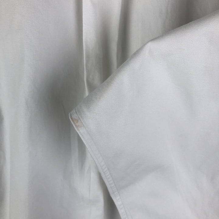 Ralph Lauren Classic Fit Long Sleeve Button Down Shirt Men's XL cotton white type Vintage Second Hand