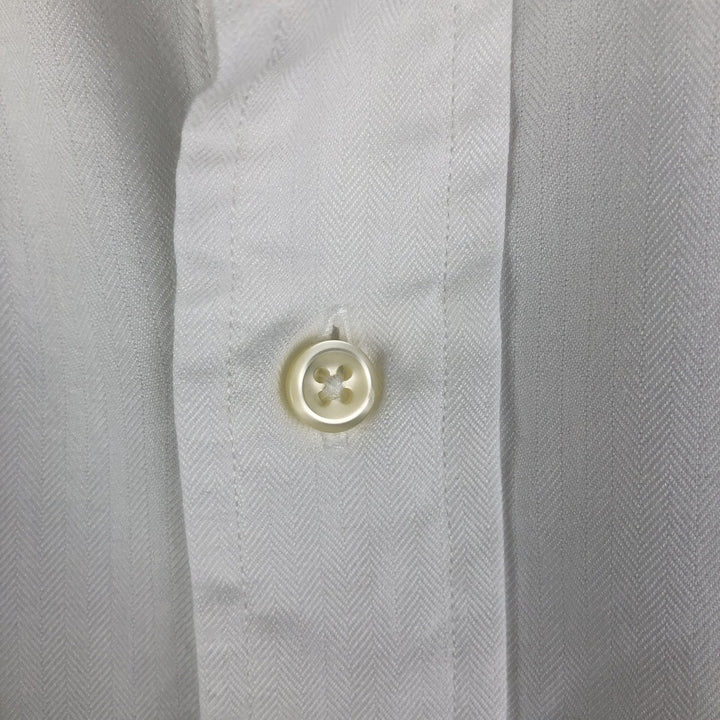 Ralph Lauren POLO by Ralph Lauren ANDREW long sleeve cotton shirt, men's size L cotton white type Vintage Second Hand