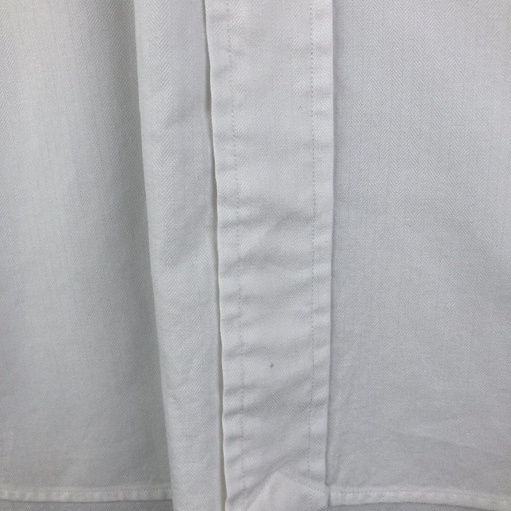 Ralph Lauren POLO by Ralph Lauren ANDREW long sleeve cotton shirt, men's size L cotton white type Vintage Second Hand