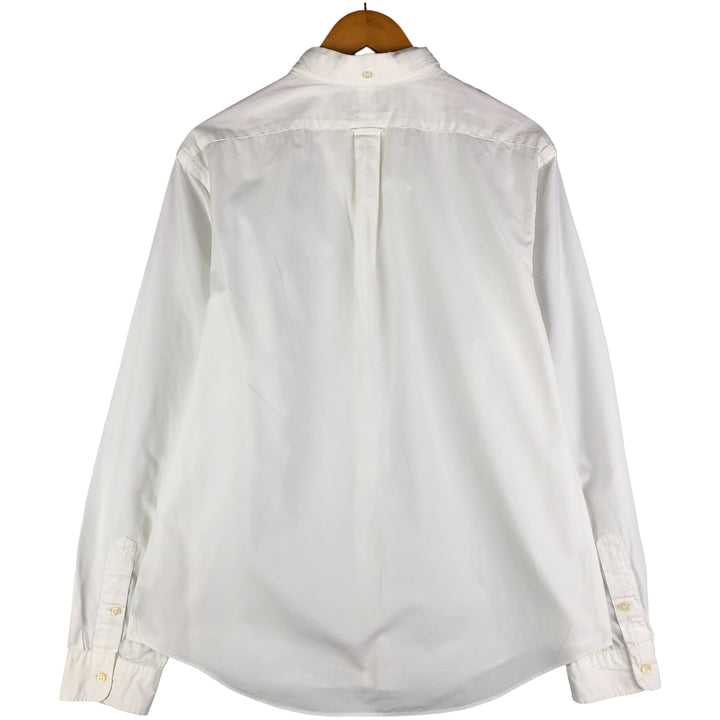 Ralph Lauren POLO by Ralph Lauren long sleeve button down shirt, men's XL size cotton white type Vintage Second Hand