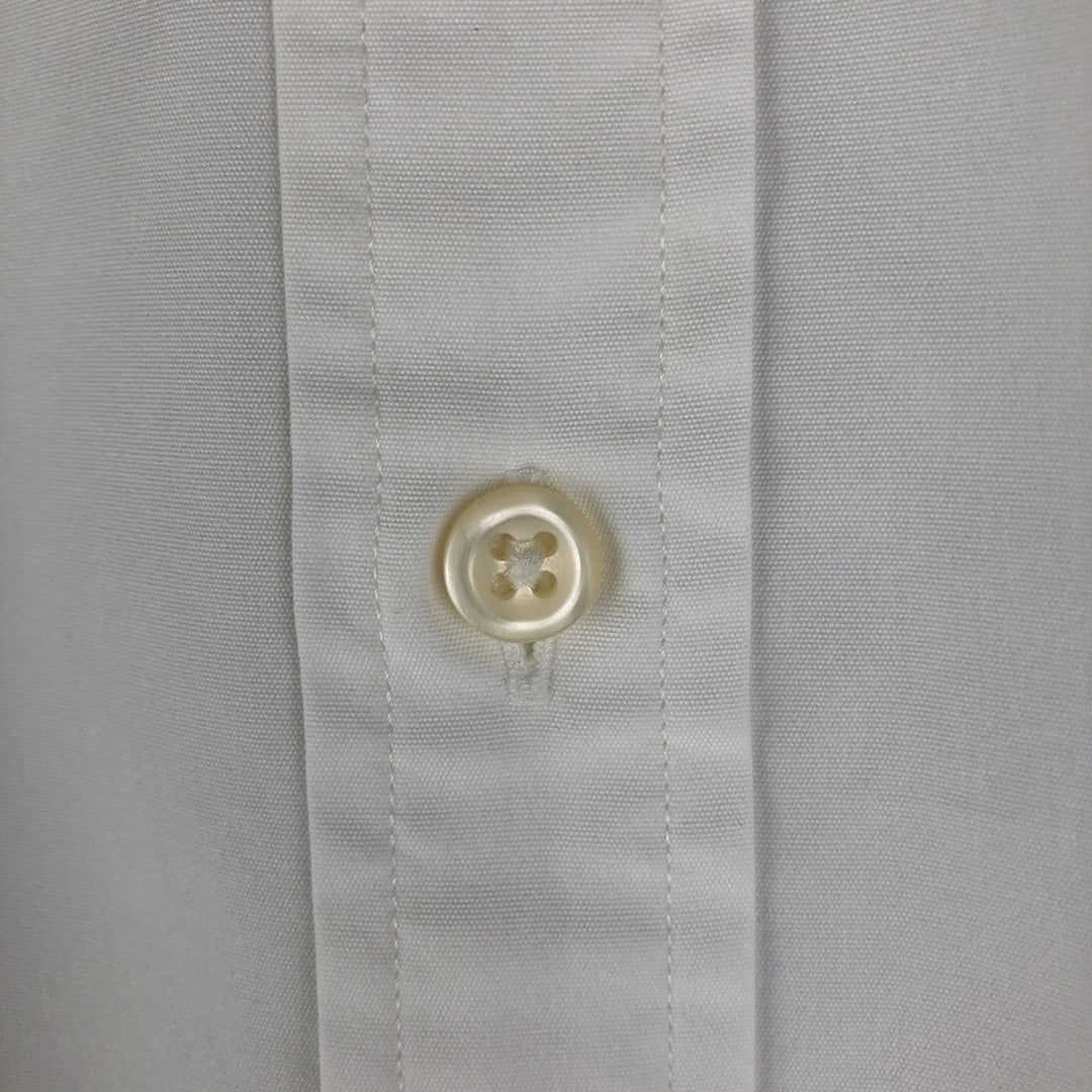 Ralph Lauren POLO by Ralph Lauren long sleeve button down shirt, men's XL size cotton white type Vintage Second Hand