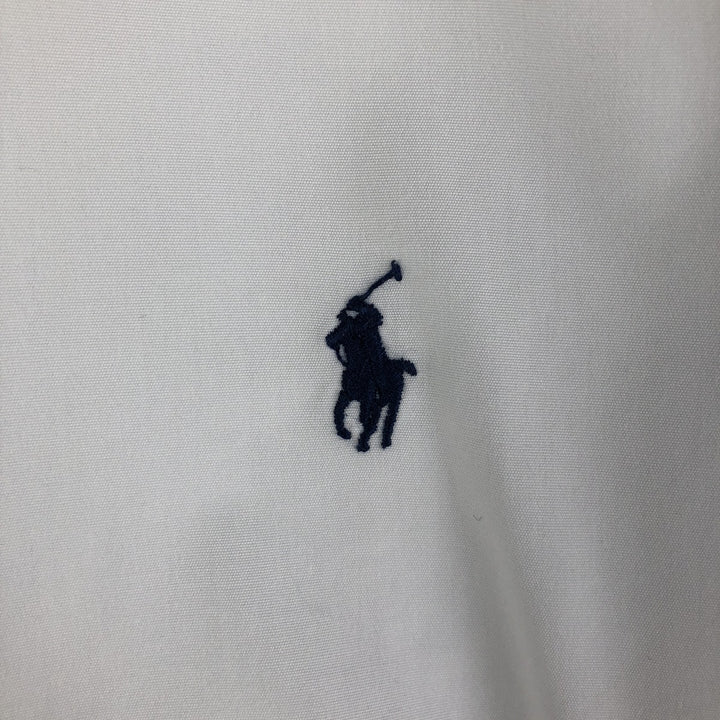 Ralph Lauren POLO by Ralph Lauren long sleeve button down shirt, men's XL size cotton white type Vintage Second Hand
