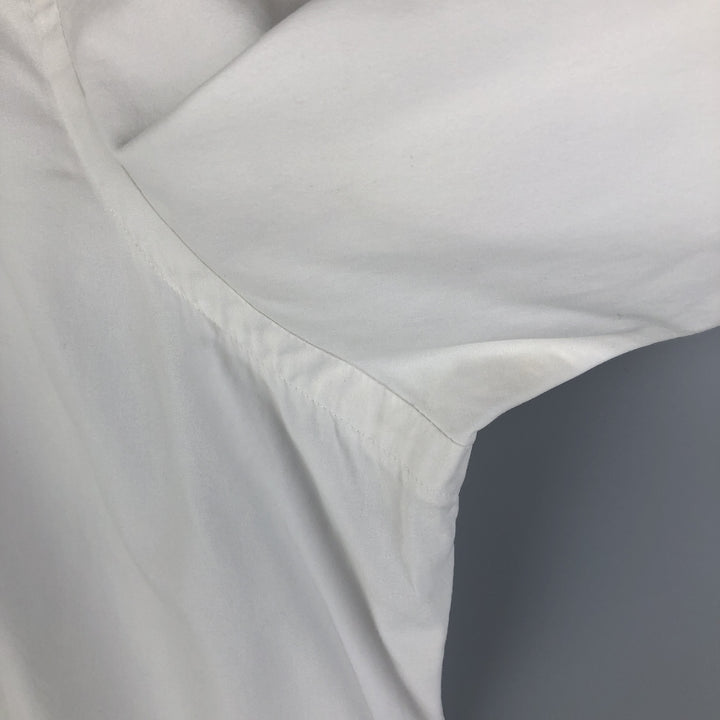 Ralph Lauren POLO by Ralph Lauren long sleeve button down shirt, men's XL size cotton white type Vintage Second Hand