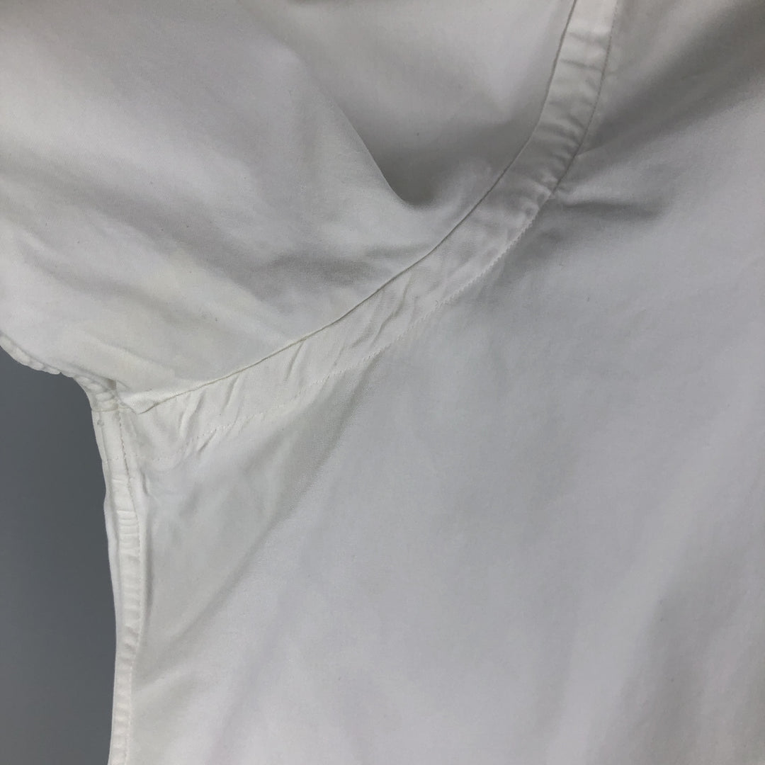 Ralph Lauren POLO by Ralph Lauren long sleeve button down shirt, men's XL size cotton white type Vintage Second Hand