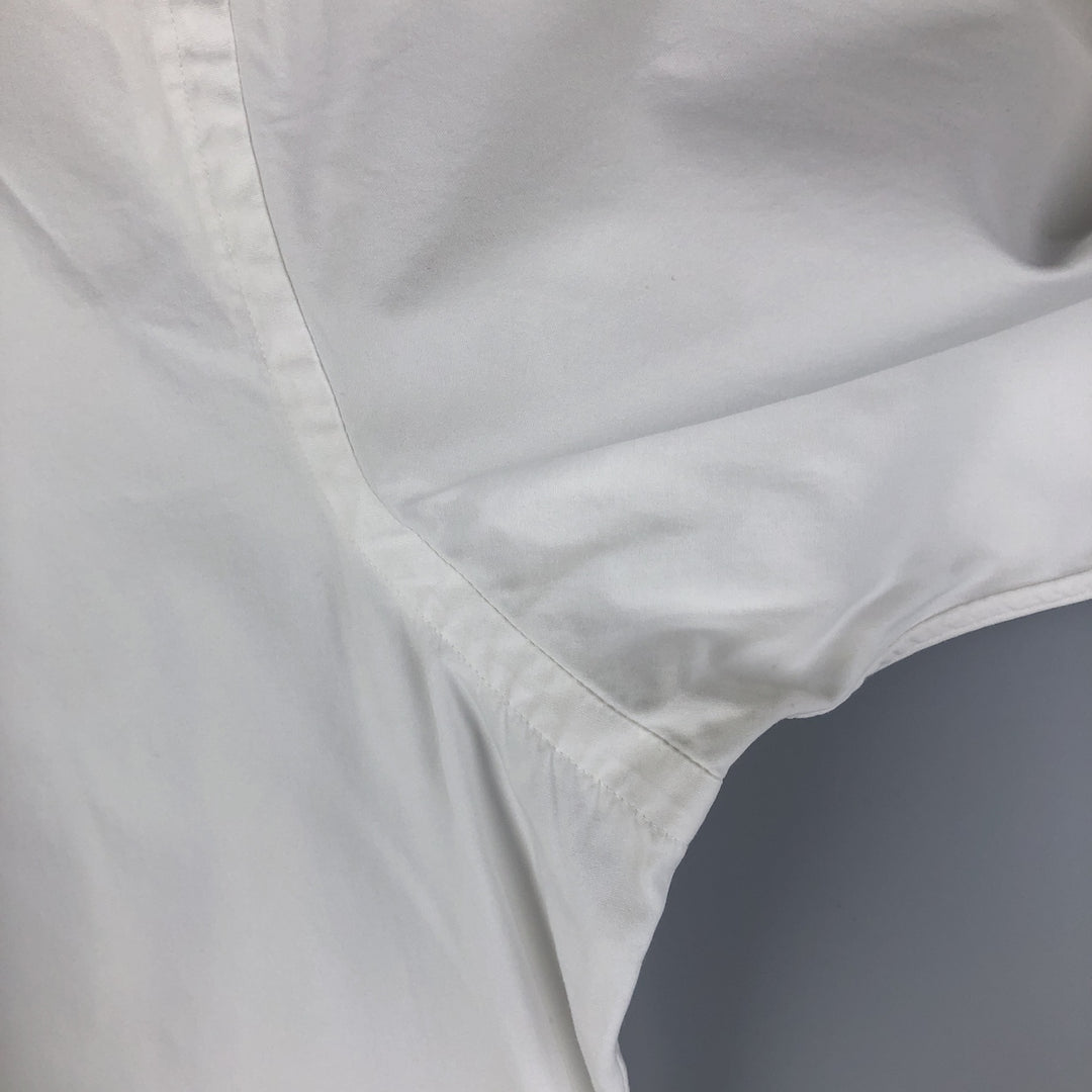 Ralph Lauren POLO by Ralph Lauren long sleeve button down shirt, men's XL size cotton white type Vintage Second Hand