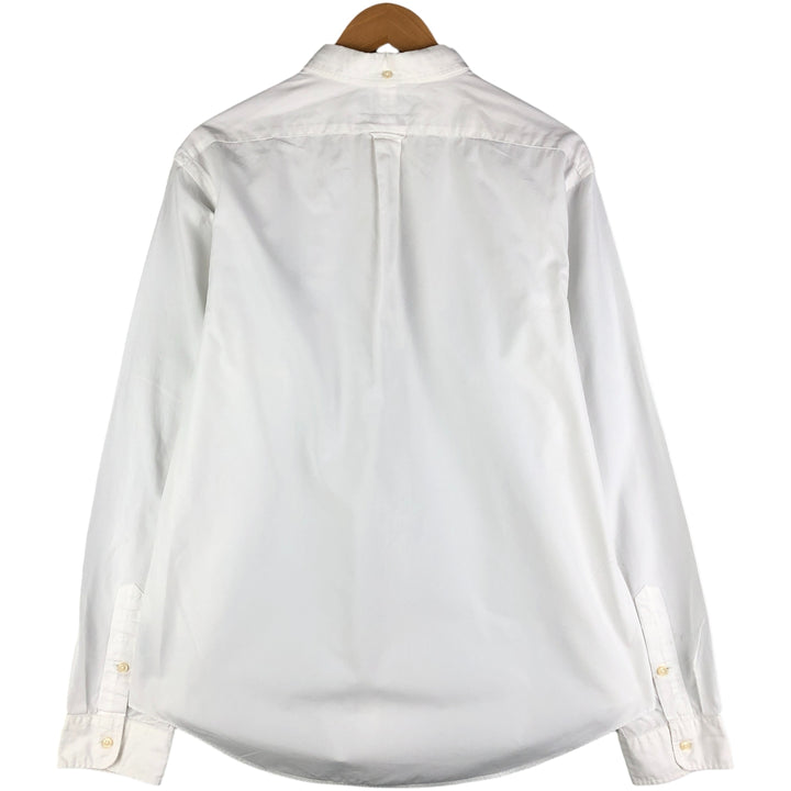 Ralph Lauren POLO by Ralph Lauren SLIM FIT long sleeve button down shirt, men's XL size cotton white type Vintage Second Hand