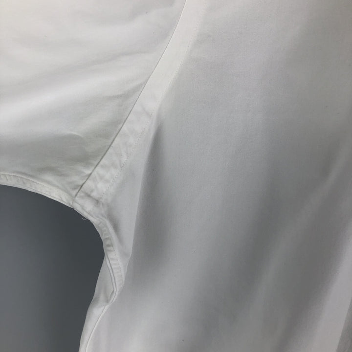 Ralph Lauren POLO by Ralph Lauren SLIM FIT long sleeve button down shirt, men's XL size cotton white type Vintage Second Hand