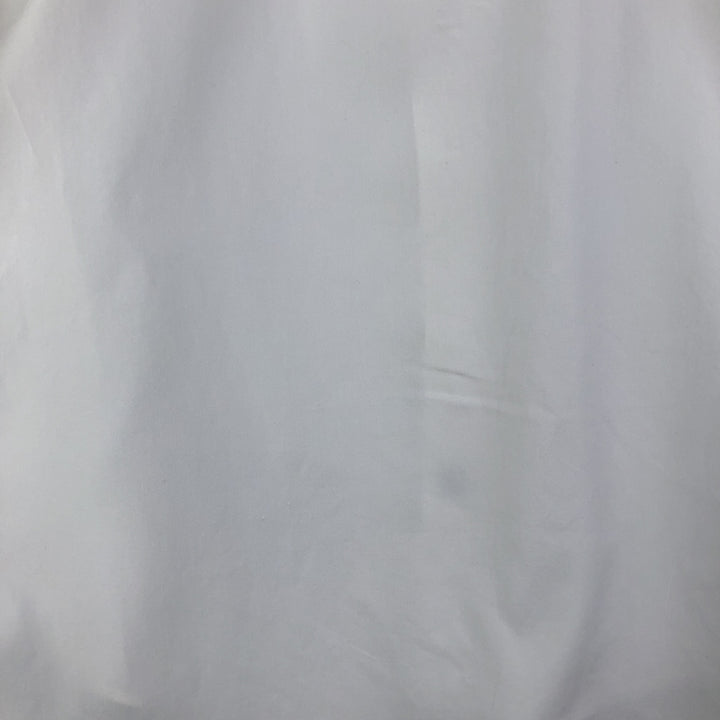Ralph Lauren YARMOUTH long sleeve button down shirt, men's size L cotton white type Vintage Second Hand