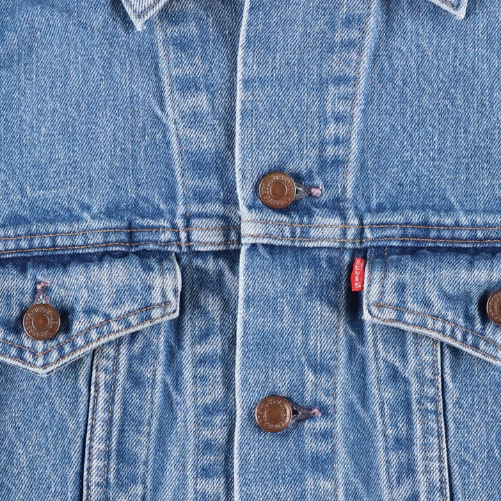 Vintage Levi's denim jacket, made in Canada, size S, men's size small cotton blue type Vintage Second Hand