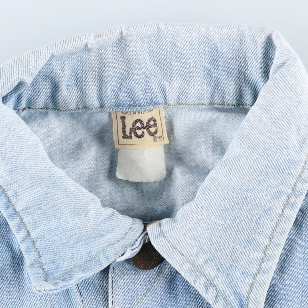 Lee denim jacket, men's size M unclear blue type Vintage Second Hand