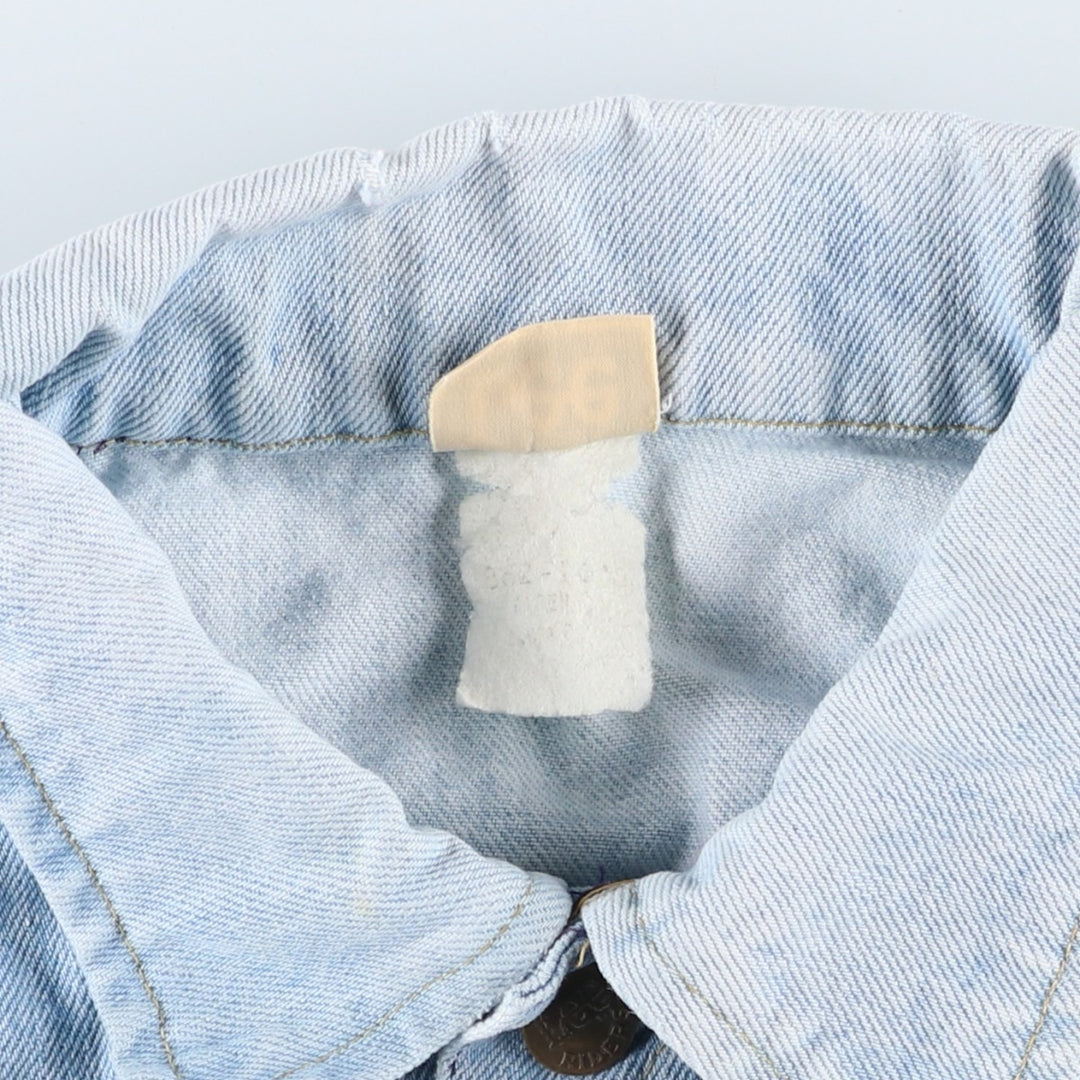 Lee denim jacket, men's size M unclear blue type Vintage Second Hand