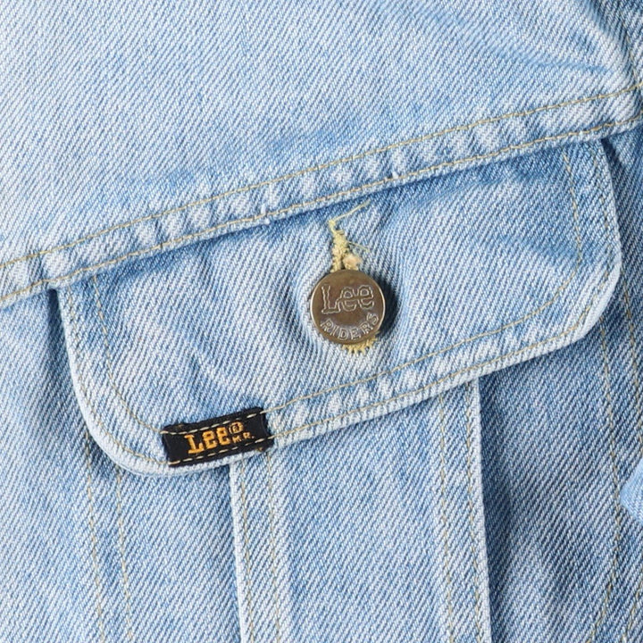 Lee denim jacket, men's size M unclear blue type Vintage Second Hand
