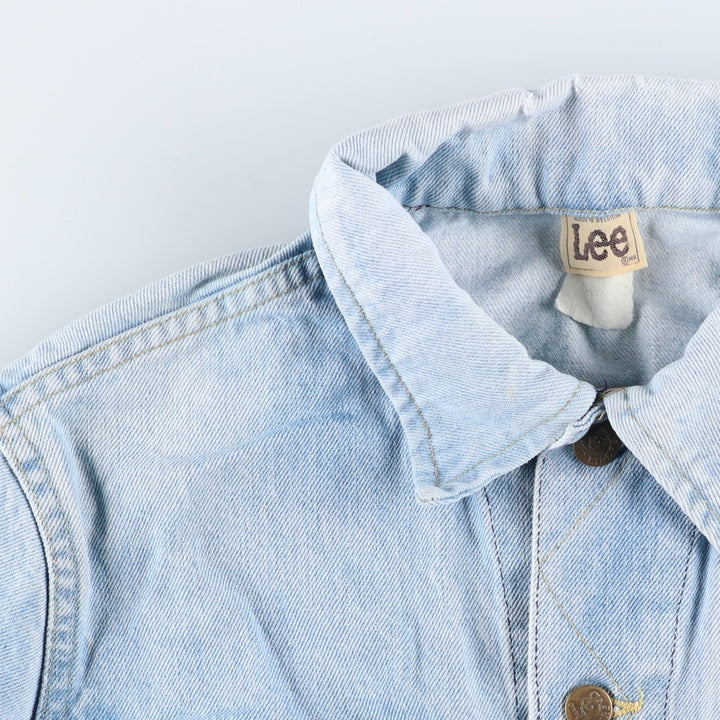 Lee denim jacket, men's size M unclear blue type Vintage Second Hand