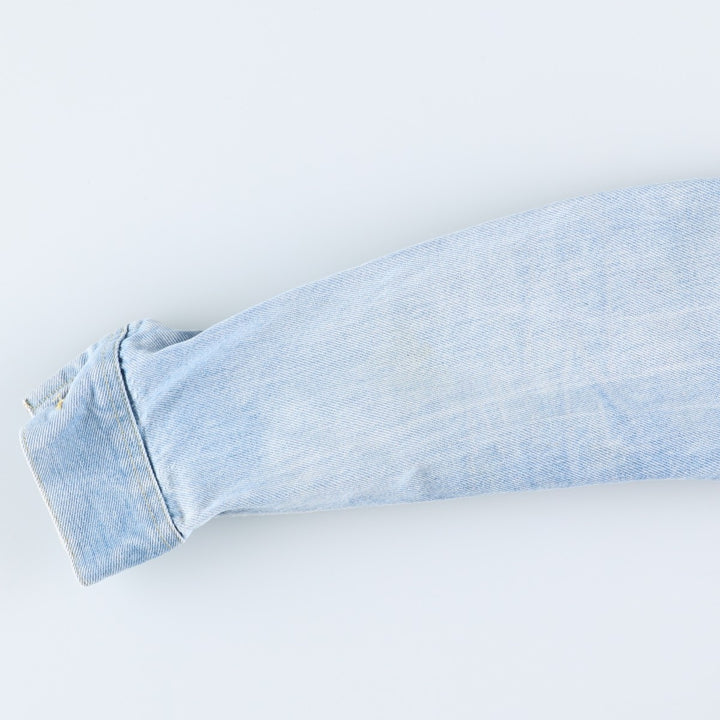 Lee denim jacket, men's size M unclear blue type Vintage Second Hand