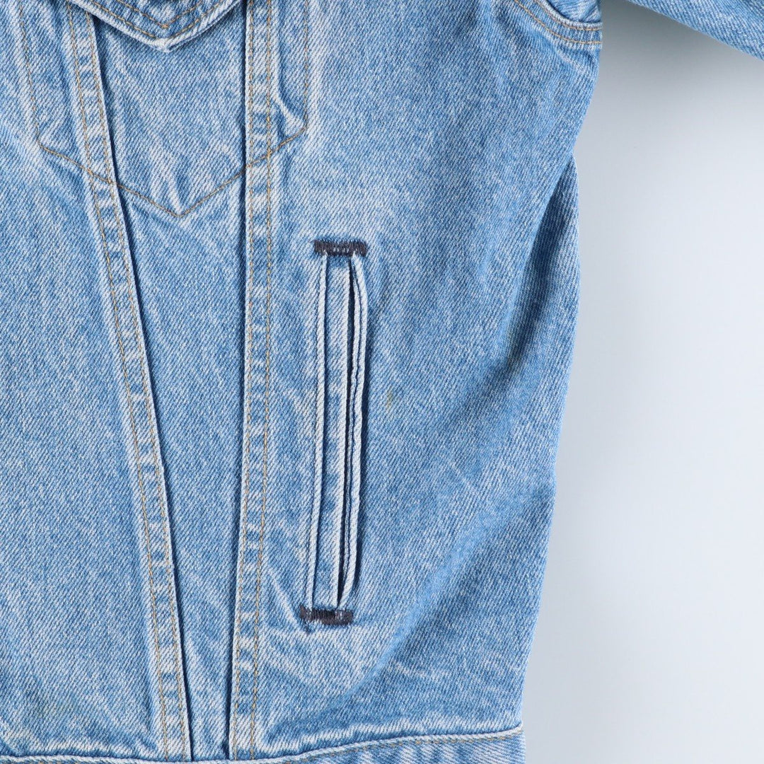 90'S Levi's 70507-0214 denim jacket, denim jacket, made in USA, men's size M, vintage cotton blue type Vintage Second Hand