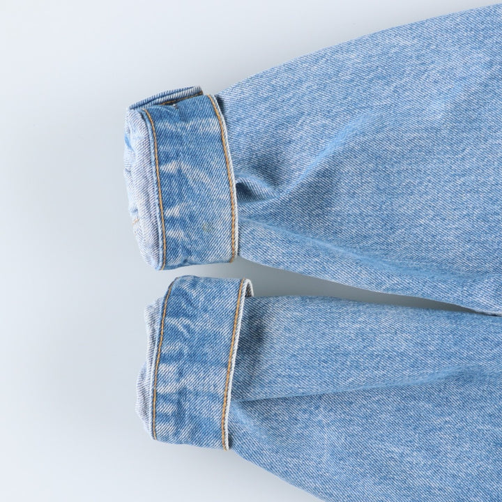 90'S Levi's 70507-0214 denim jacket, denim jacket, made in USA, men's size M, vintage cotton blue type Vintage Second Hand