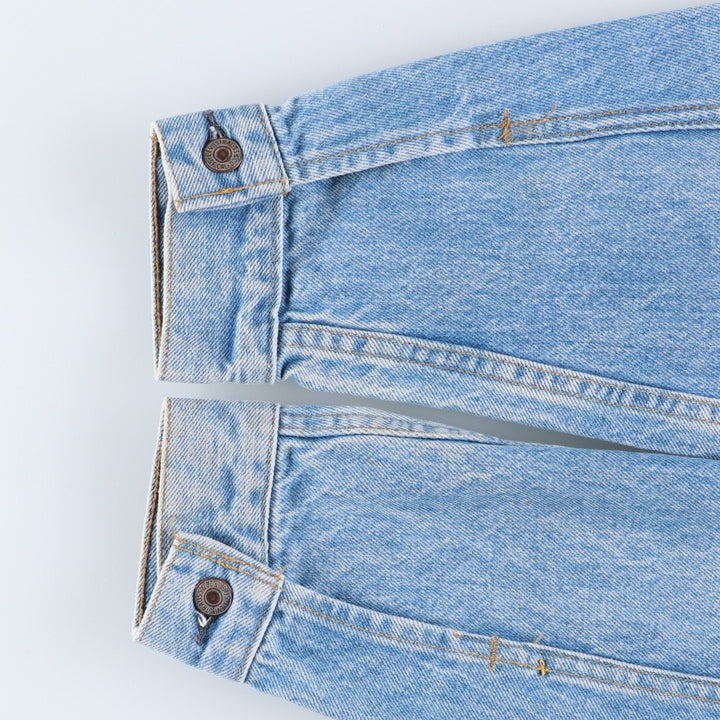 90'S Levi's 70507-0214 denim jacket, denim jacket, made in USA, men's size M, vintage cotton blue type Vintage Second Hand