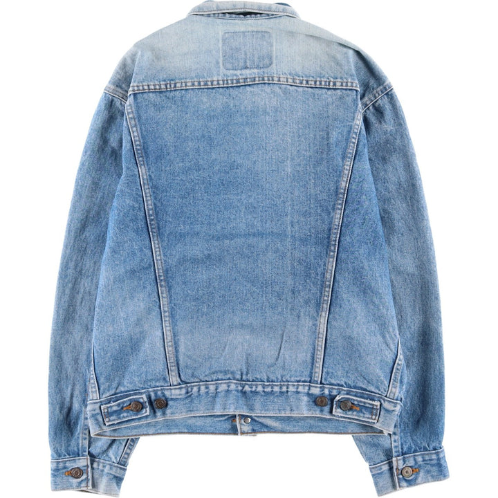 90'S Levi's 70506-0216 Denim Jacket, Made in USA, Men's Size L, Vintage cotton blue type Vintage Second Hand