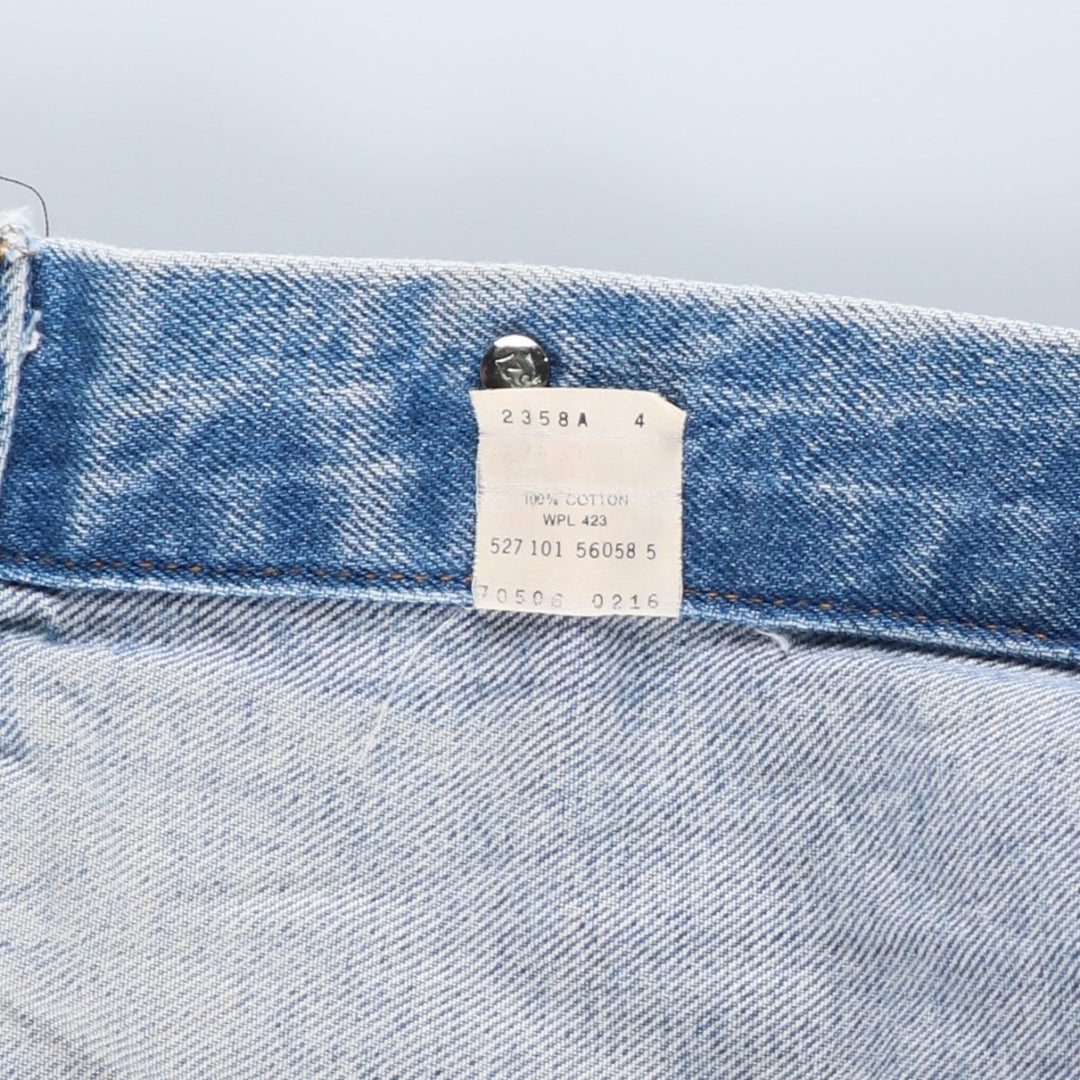 90'S Levi's 70506-0216 Denim Jacket, Made in USA, Men's Size L, Vintage cotton blue type Vintage Second Hand