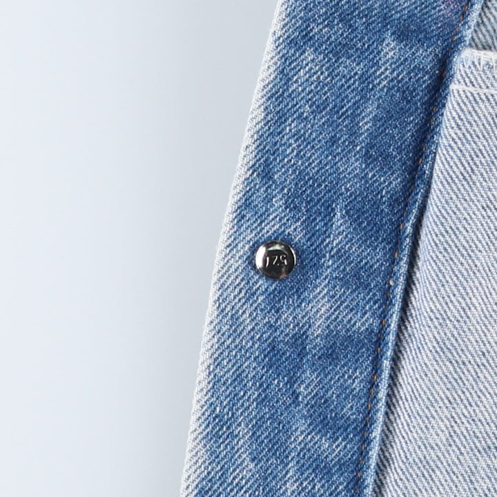 90'S Levi's 70506-0216 Denim Jacket, Made in USA, Men's Size L, Vintage cotton blue type Vintage Second Hand