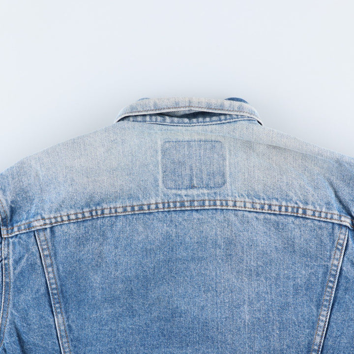 90'S Levi's 70506-0216 Denim Jacket, Made in USA, Men's Size L, Vintage cotton blue type Vintage Second Hand