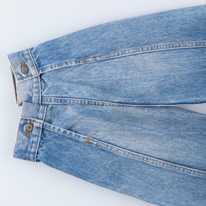 90'S Levi's 70506-0216 Denim Jacket, Made in USA, Men's Size L, Vintage cotton blue type Vintage Second Hand